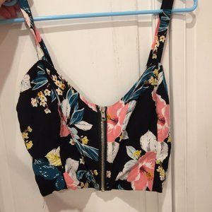 Floral Crop Top